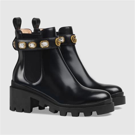 gucci belt boots